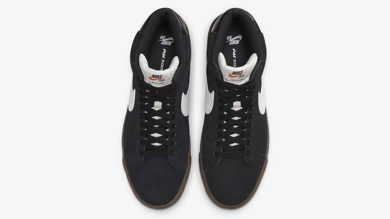 Nike SB Zoom Blazer Mid Black White Gum Middle
