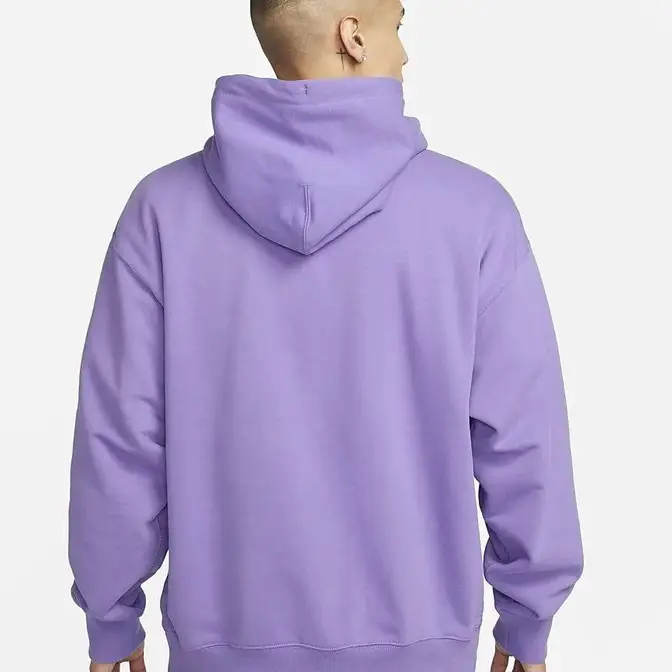 Stussy violet store french terry hoodie