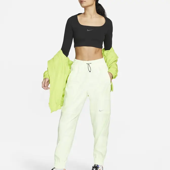 Nike Sportswear Long-Sleeve Crop Top | Where To Buy | FJ5228-010 | The ...