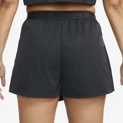 Nike Sportswear Tech Pack Mid-Rise Skort Black Back