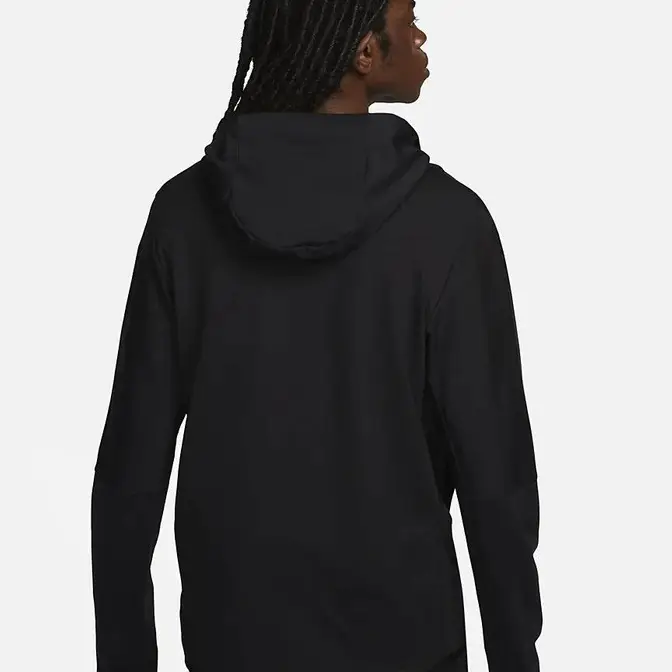 Nike Tech Fleece Lightweight Full-Zip Hooded Jacket Black Backside