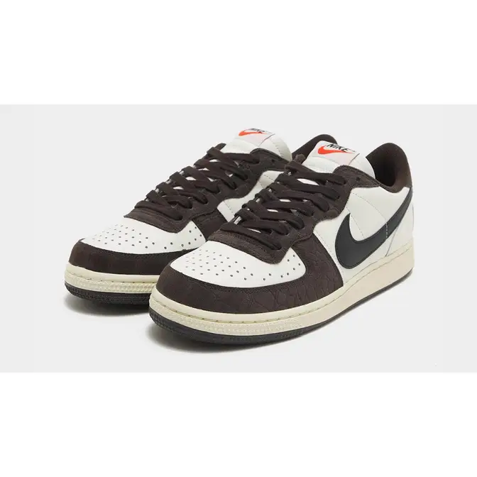 Nike Terminator Low Brown Croc | Where To Buy | FN7815-200 | The