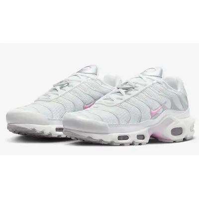 Nike TN Air Max Plus White Pink Rise front