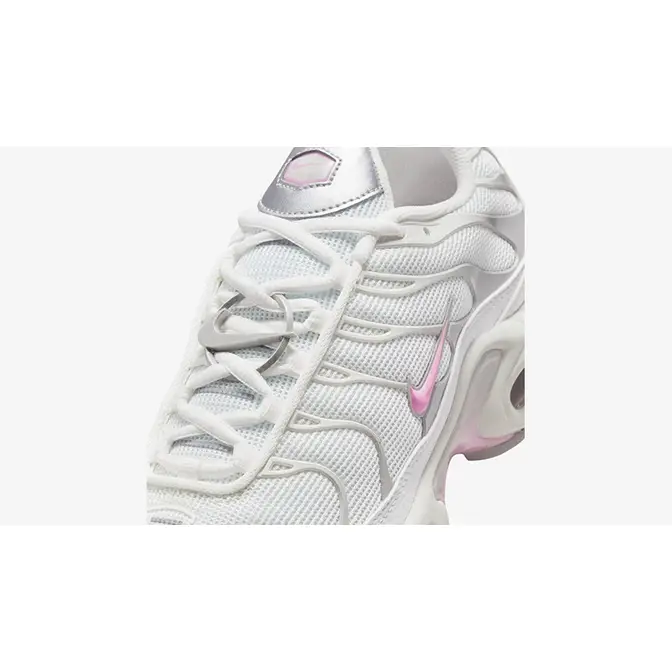 Nike TN Air Max Plus White Pink Rise lace box