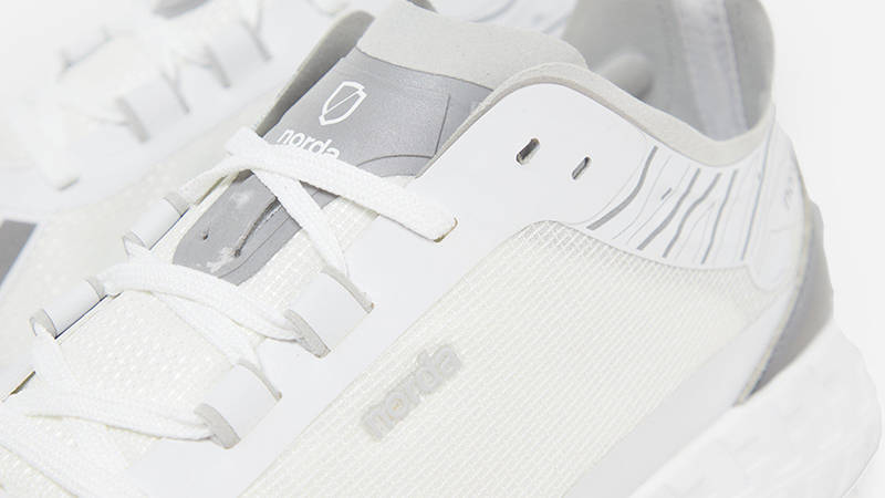 norda 001 White Grey 001-WHT Detail