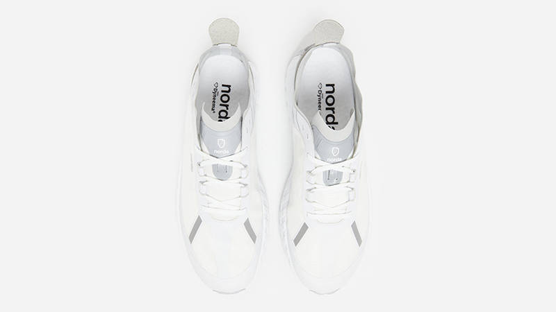 norda 001 White Grey 001-WHT Top