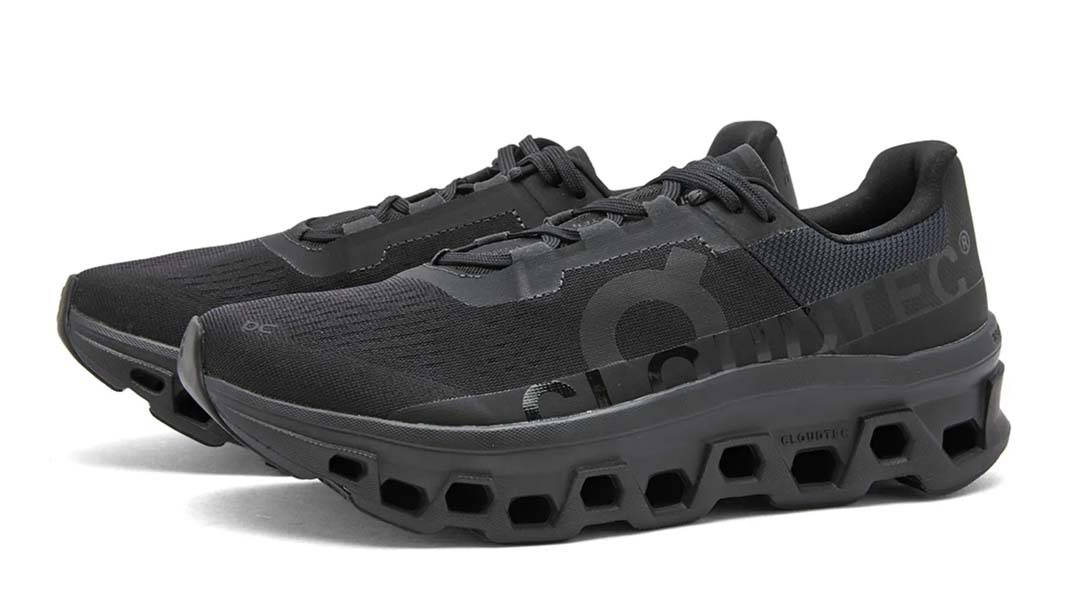 On Running Cloudmonster Black Front