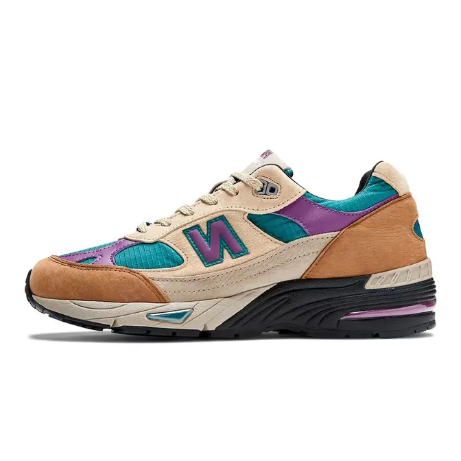 Palace x New Balance 991 Teal Tan Multi | Where To Buy | M991PAL | The ...