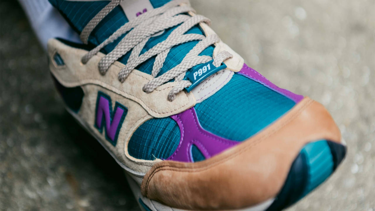A Closer Look at the Palace x New Balance 991 Collaboration