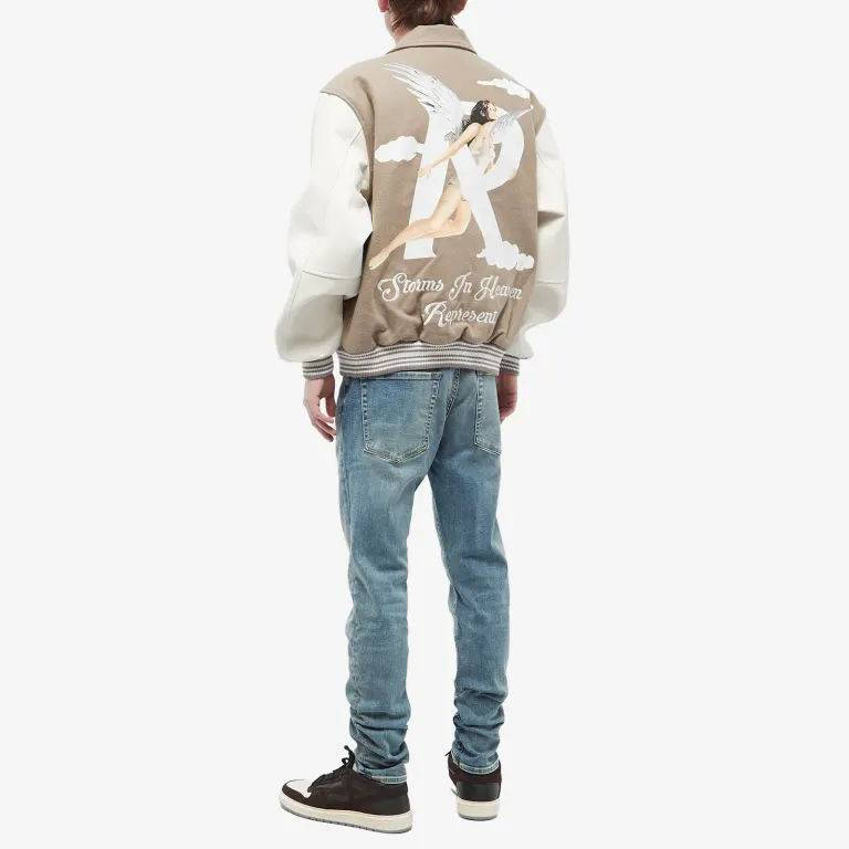 Represent Storm in The Heaven Varsity Jacket