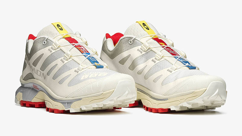 Salomon XT-4 OG White Fiery Red L47133100 Front