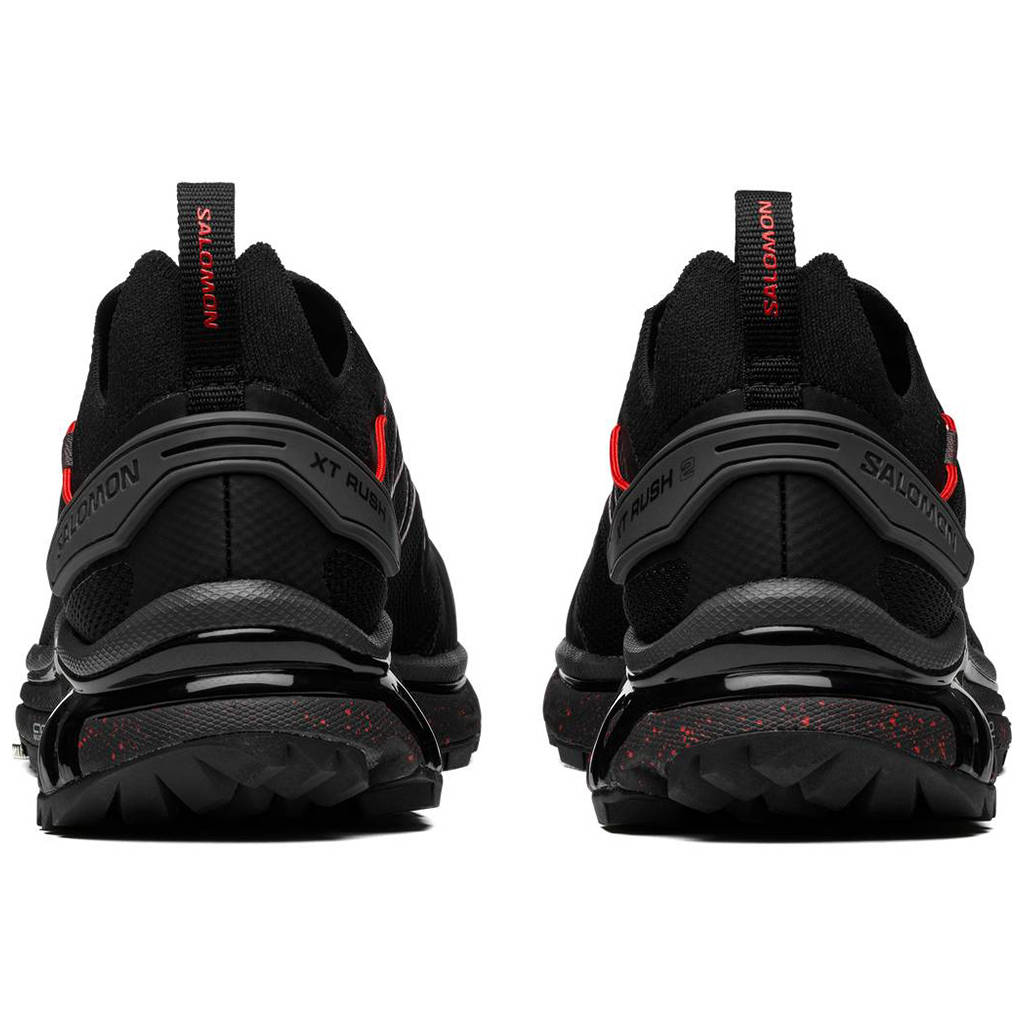 Salomon XT-Rush 2 Black Fiery Red back