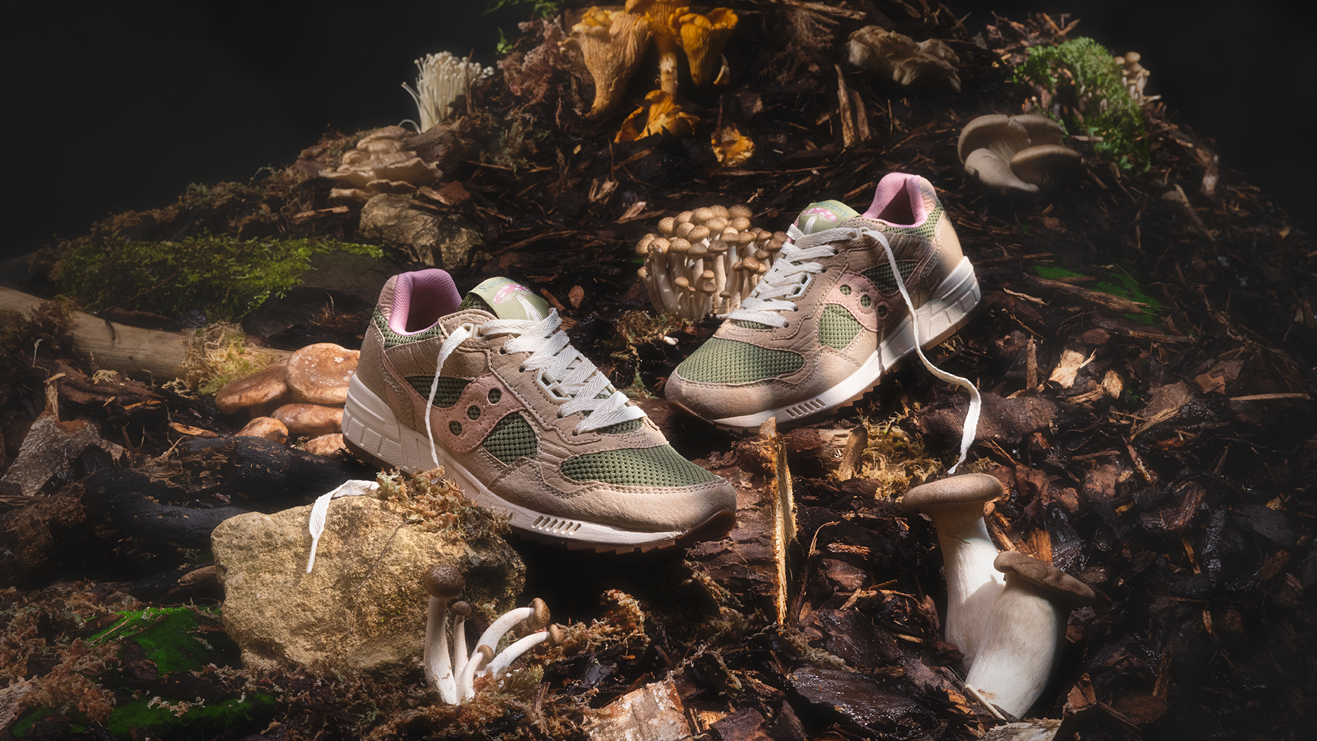 Saucony Introduces New Sustainably-Made SS23 “Mushroom Pack”