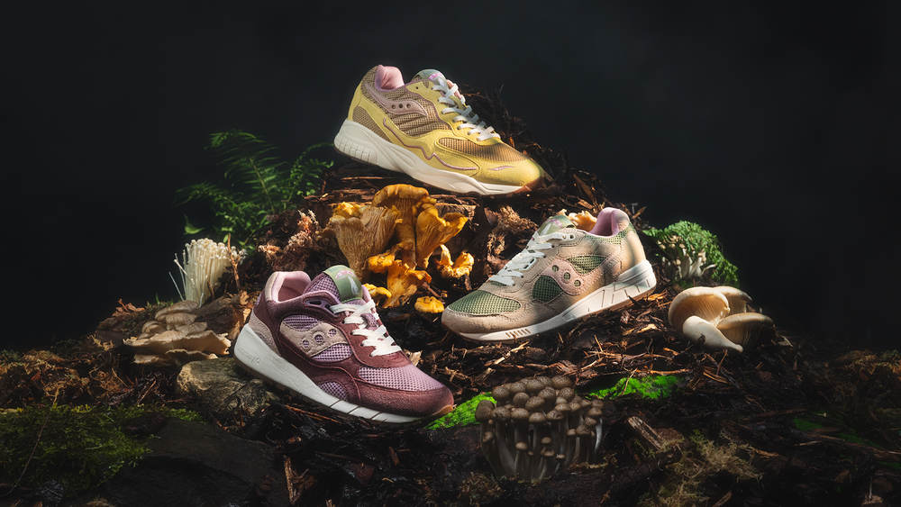 Image via Saucony Saucony Introduces New Sustainably-Made SS23 “Mushroom Pack”