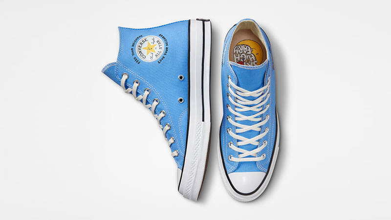 Sky High Farm Workwear x Converse Chuck 70 High University Blue Multi A03327C Top