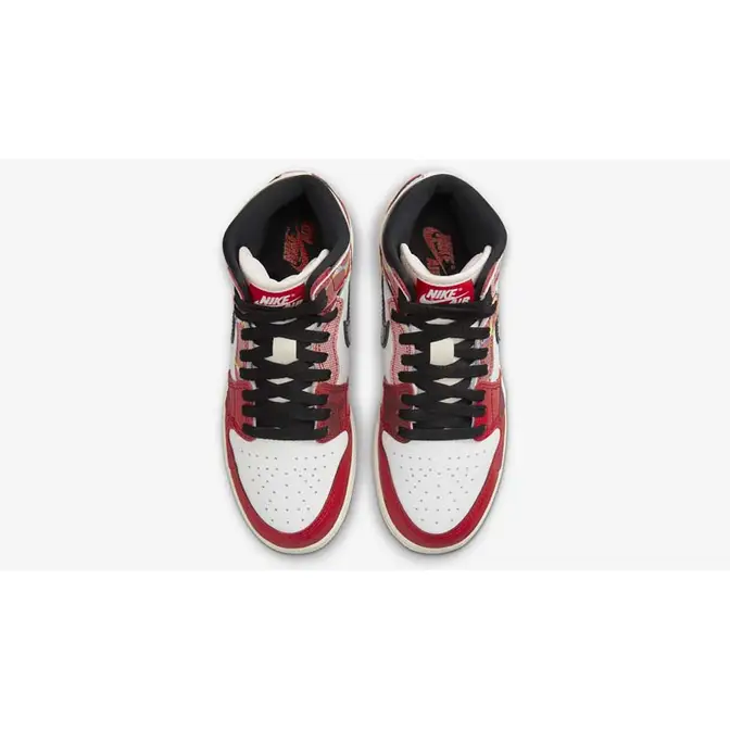Jordan 1 High OG Spider-Man Across the Spider-Verse RED / UK 8 Sneaker