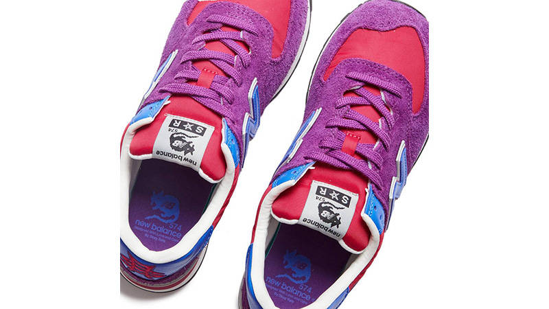 New balance clearance 574 purple blue