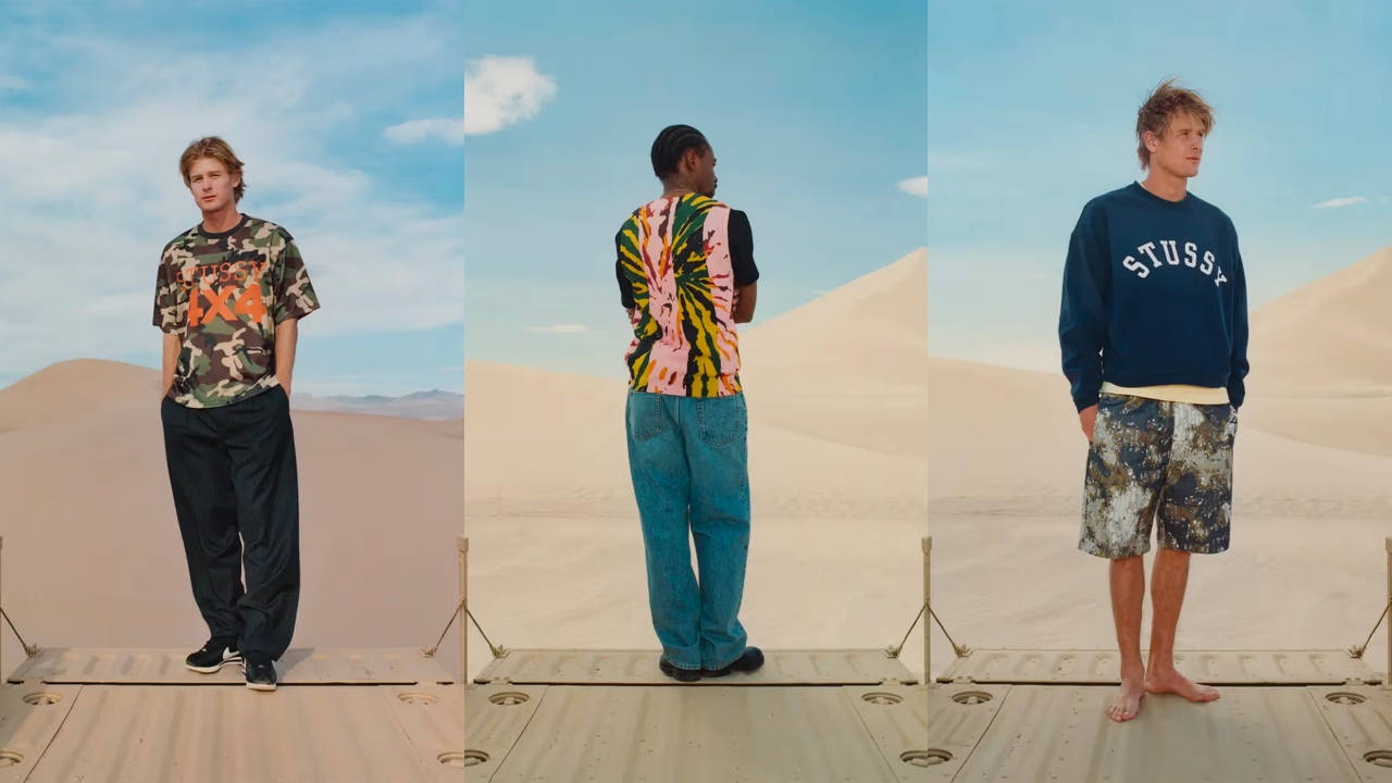 Camouflage Prints Decorate Stüssy's Summer 2023 Lookbook