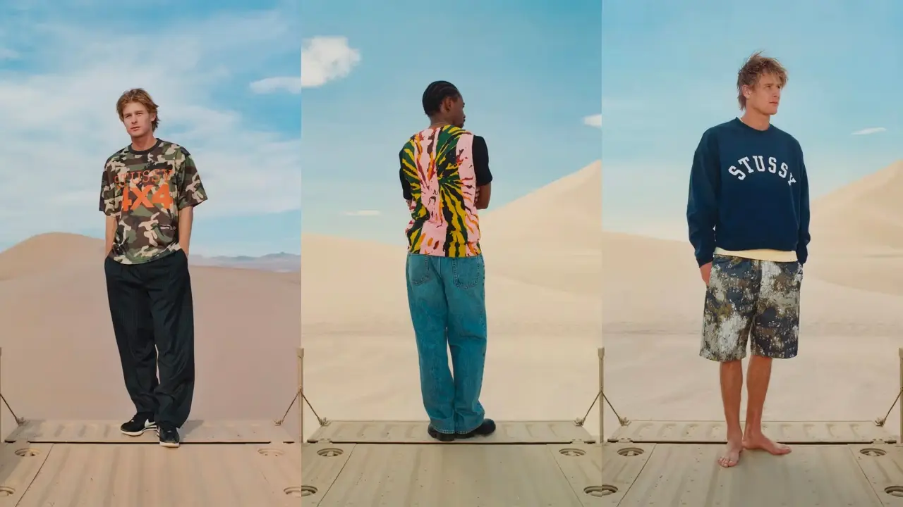 Camouflage Prints Decorate Stüssy's Summer 2023 Lookbook | The Sole ...