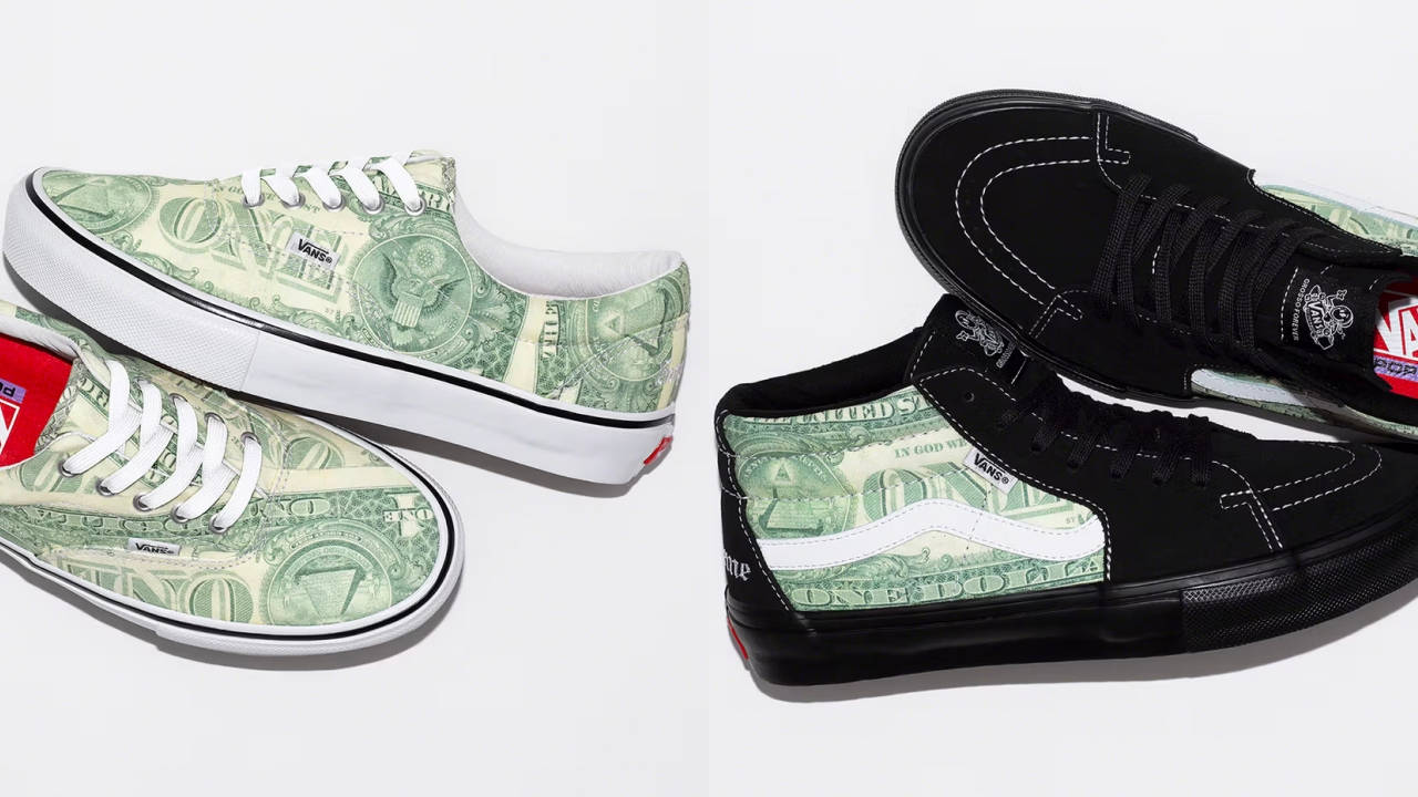 Supreme x Vans Rework the Skate Grosso Mid & Era for Spring 