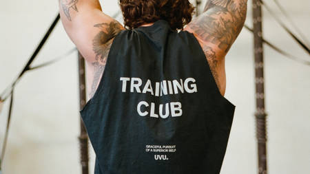 uvu club training club t-shirt フィットネス UVU TRAINING CLUB