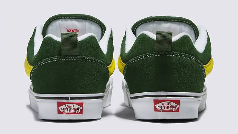 Vans Knu-Skool Green White Back