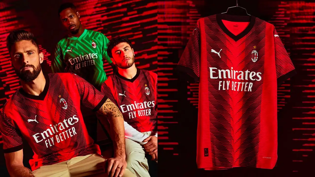 AC Milan release classic design for 2022-23 home kit