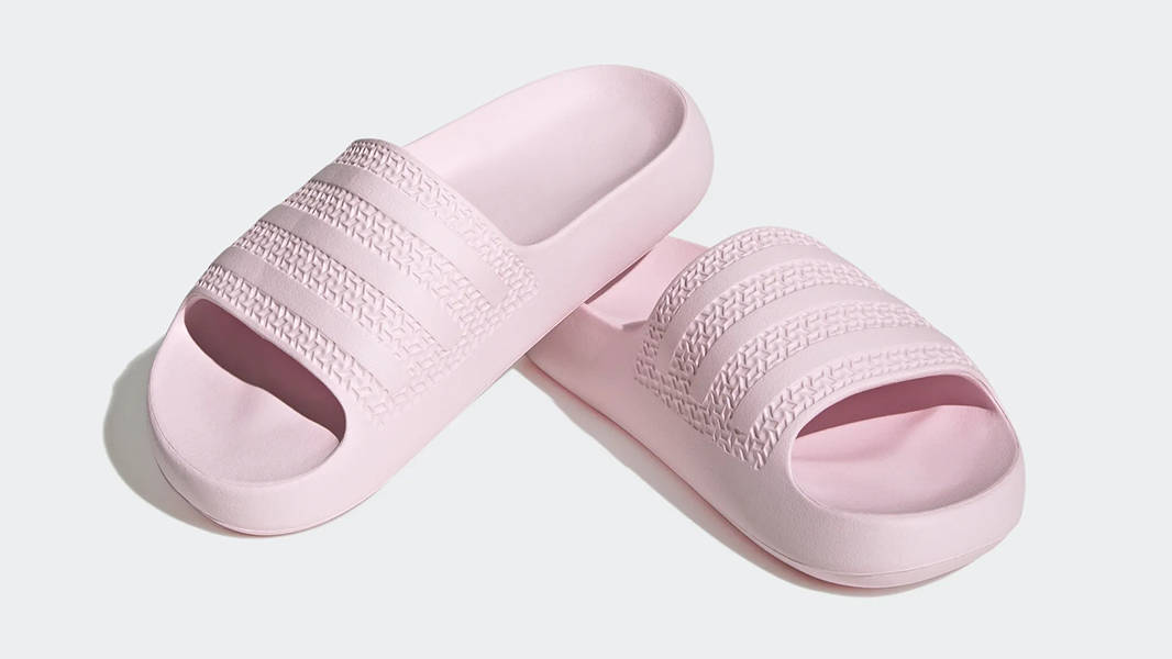 adidas Adilette Ayoon Slides Pink HP9574 Front