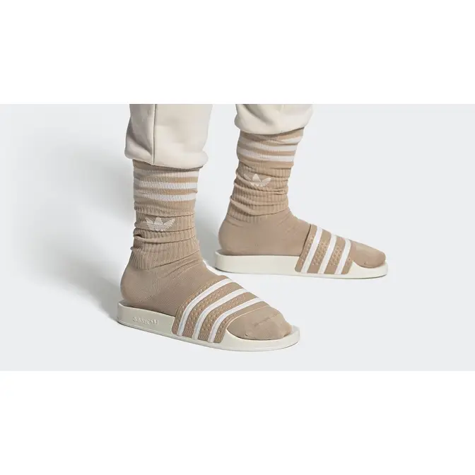 adidas Adilette Slides Magic Beige | Where To Buy | GY2102 | The Sole ...