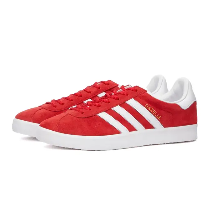 adidas Gazelle 85 Scarlet White Gold | Where To Buy | IG0455 | The Sole ...