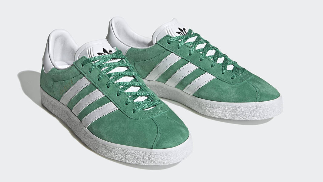 adidas Gazelle 85 Semi Court Green White GY2532 Side