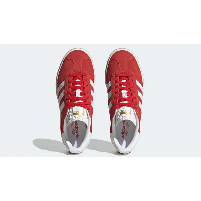 adidas Gazelle Bold Red White | Where To Buy | ID6990 | The Sole 