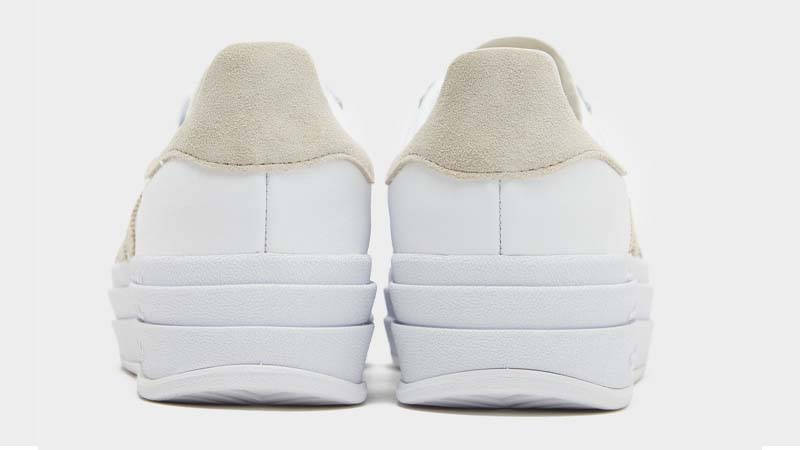 adidas Gazelle Bold White Beige Back