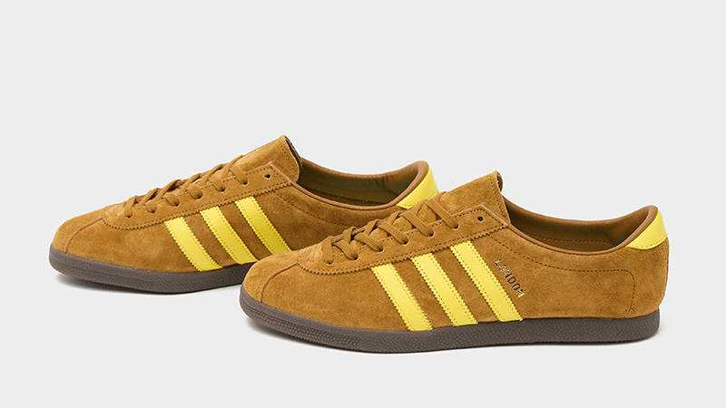adidas Originals London Brown Yellow IG5406 Side 2