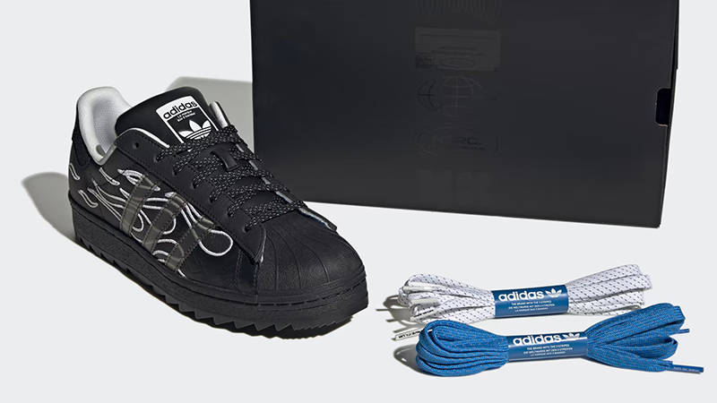 adidas Superstar Ripple NSRC Black ID2176 Side