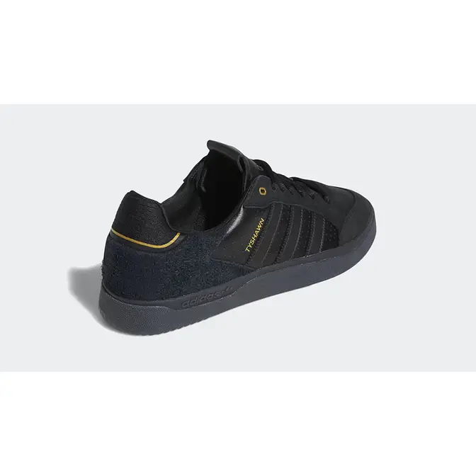 adidas Tyshawn Low Black Gold GY6957 Back