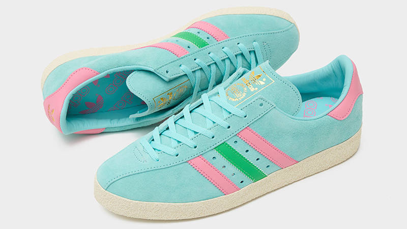 adidas Yabisah Blue Green Pink IG7818 Side 3