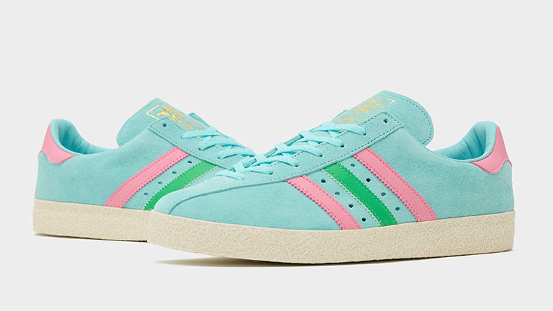 adidas Yabisah Blue Green Pink IG7818 Side