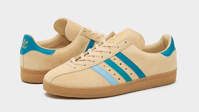 adidas Yabisah Cream Blue Green IG7817 Side