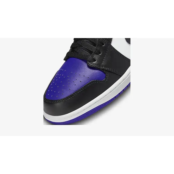 Air Jordan 1 Low Black/Purple/Aqua 553558-154