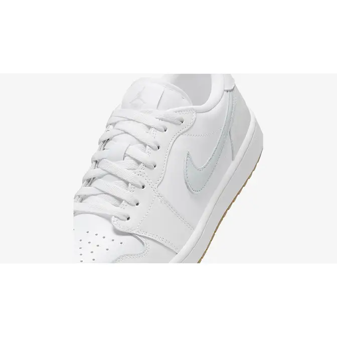 Jordan 1 white low sales cut