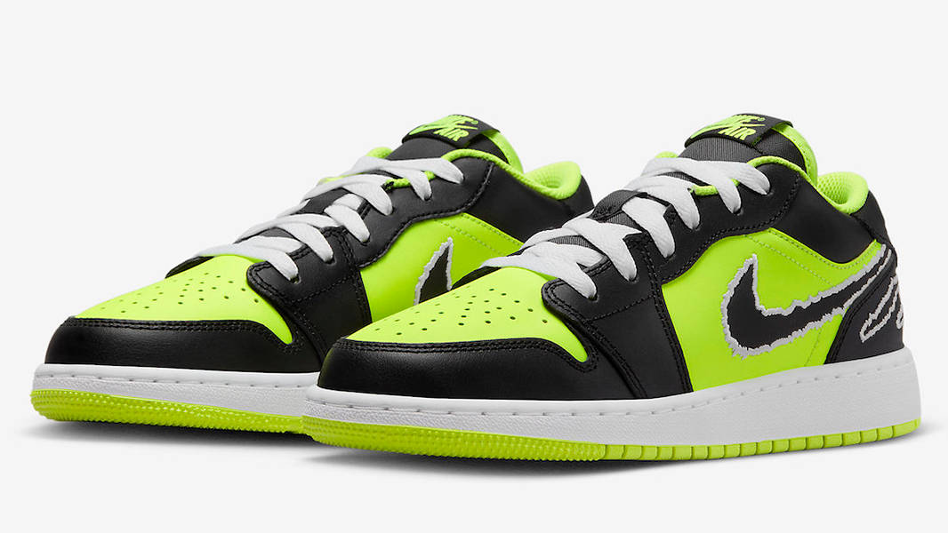 Air Jordan 1 Low SE GS Black Cat | Where To Buy | DX6666-701
