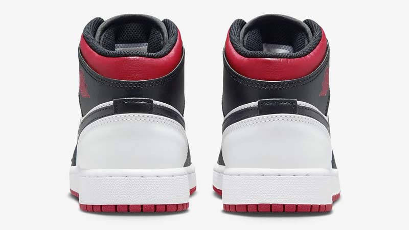 Air Jordan 1 Mid GS Gym Red Black Toe | Where To Buy | DQ8423-106