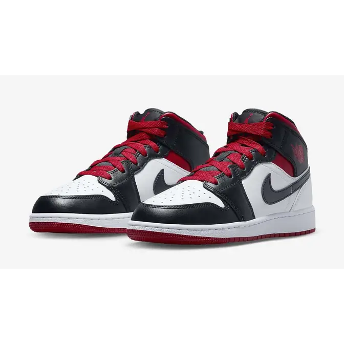 Air Jordan 1 Mid GS Gym Red Black Toe | Where To Buy | DQ8423-106 | The ...