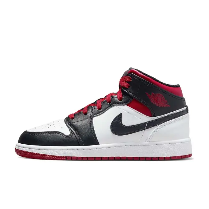 Air Jordan 1 Mid GS Gym Red Black Toe | Where To Buy | DQ8423-106