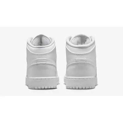 Air Jordan 1 Mid GS Smooth Triple White | Where To Buy | 554725-136 ...