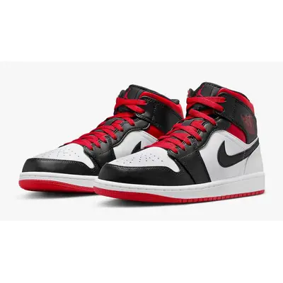 Air Jordan 1 Mid Gym Red Black Toe | Where To Buy | DQ8426-106 | The ...