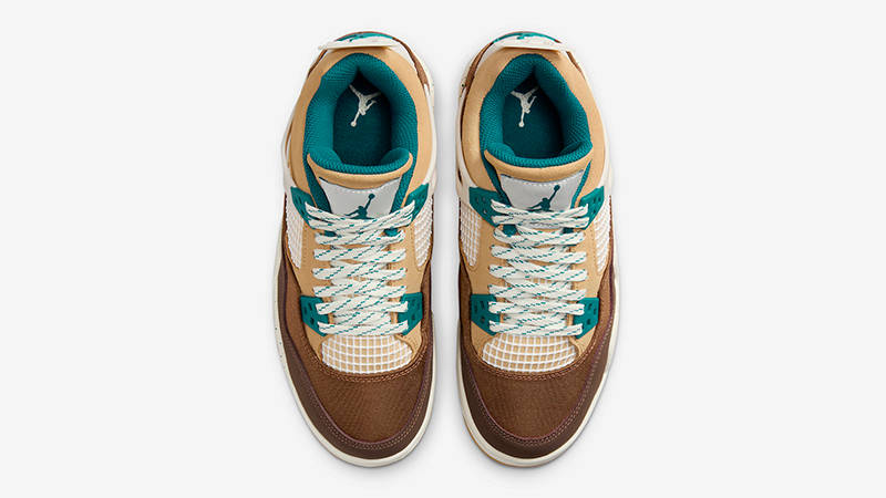 Air Jordan 4 GS Cacao Wow FB2214-200 Top