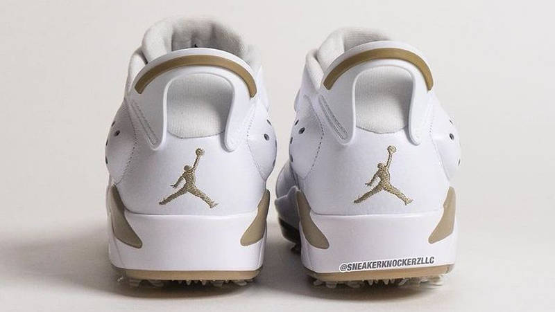 Air Jordan 6 Low Golf White Khaki DV1376-100 Back