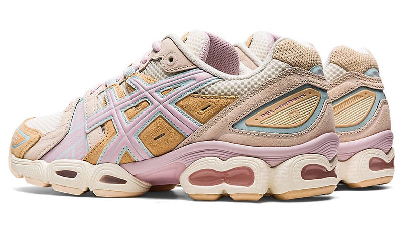 ASICS Gel-Nimbus 9 Cream Barely Rose 1202A346-100 Back